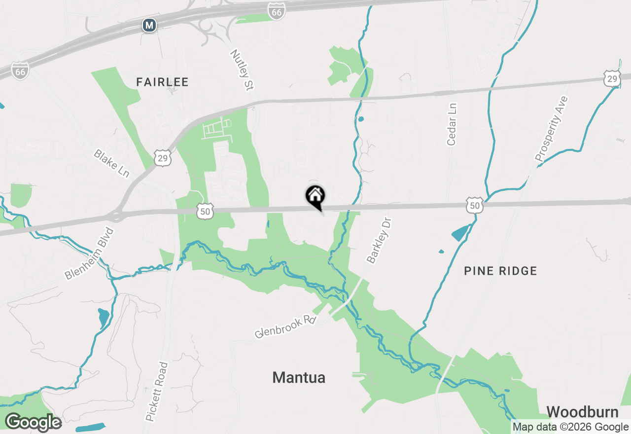 Map of 9091 Bear Branch Place, Fairfax, VA 22031