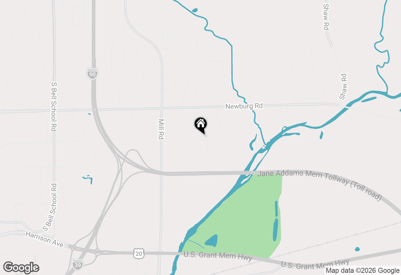Map of 8507 Greenport Way, Rockford, IL 61108