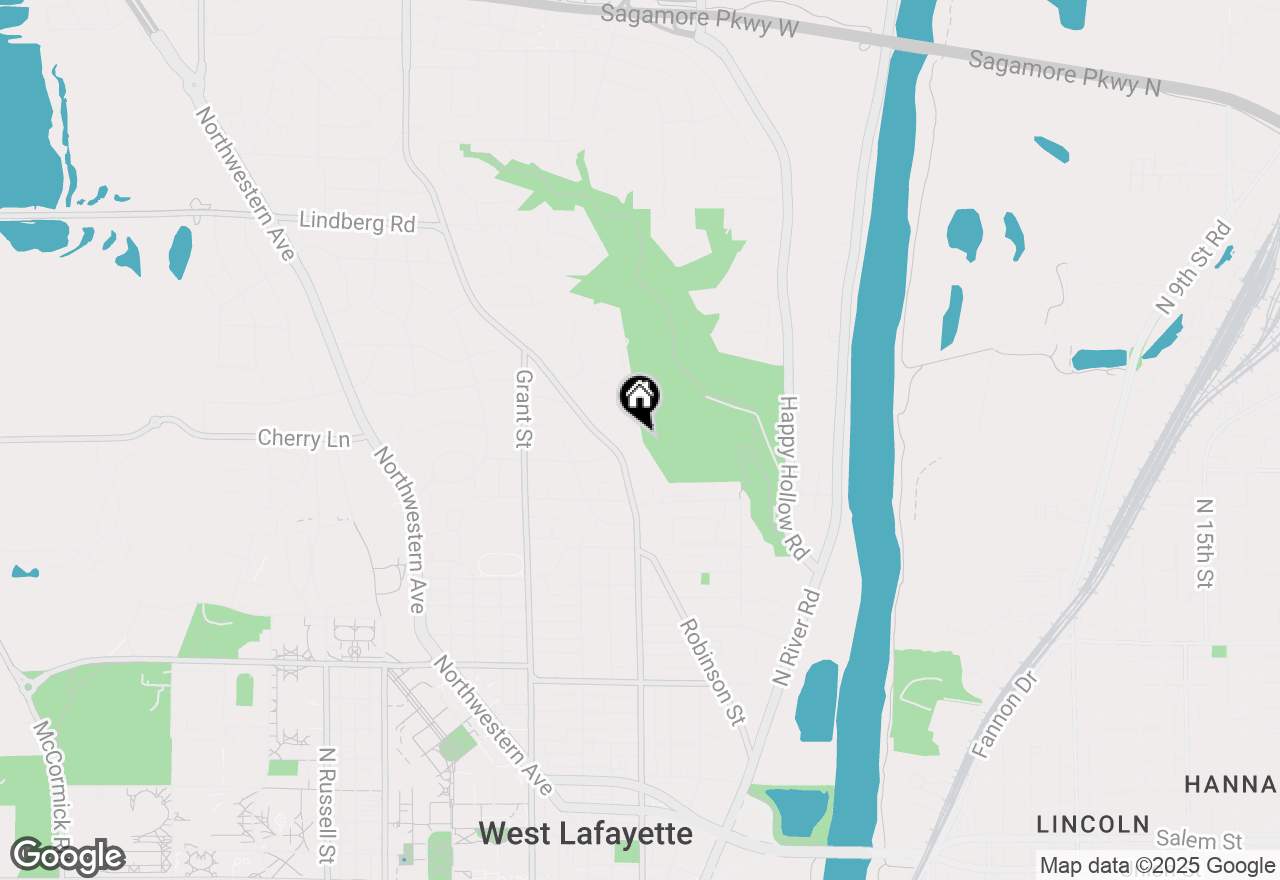 Map of 127 Rockland Drive, West Lafayette, IN 47906