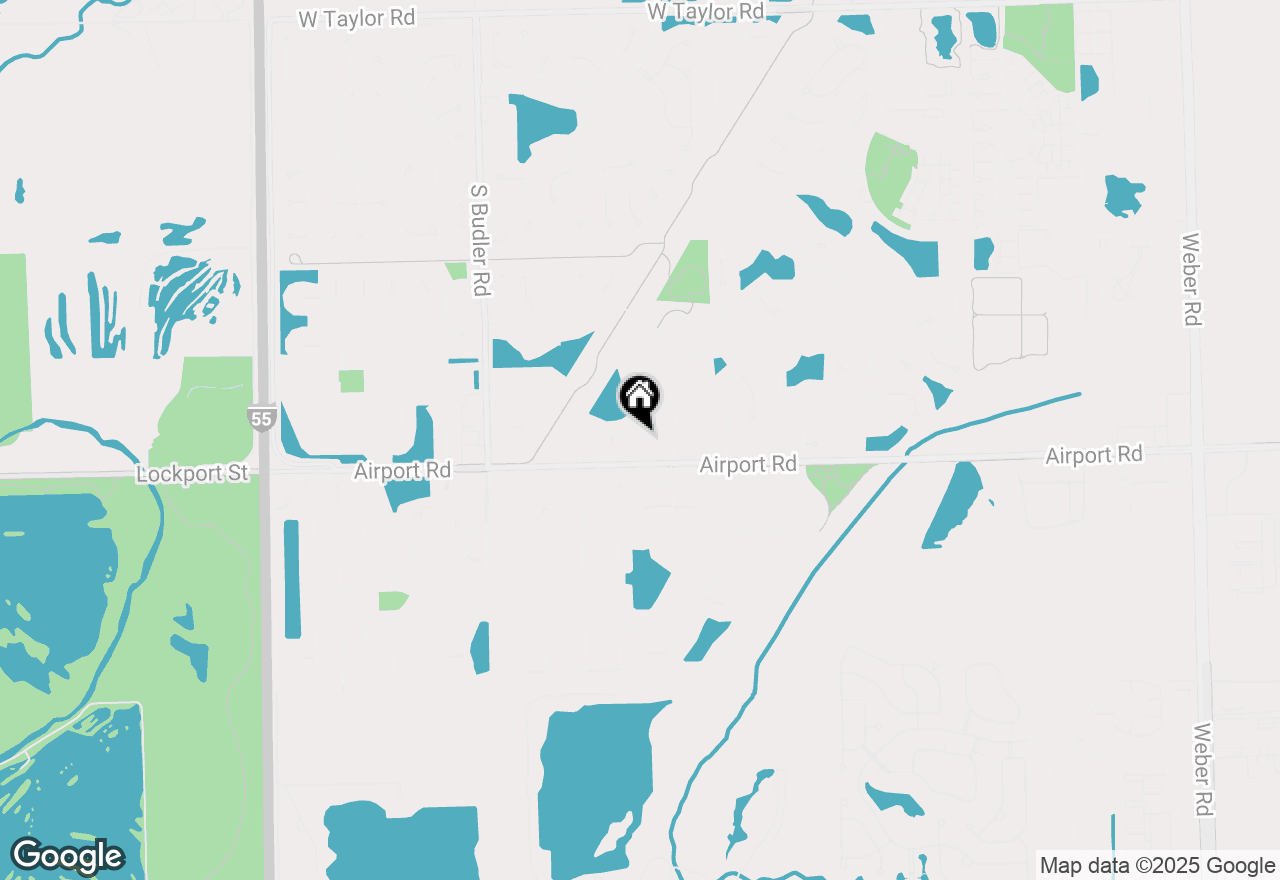 Map of 1769 Rebecca Drive, Romeoville, IL 60446