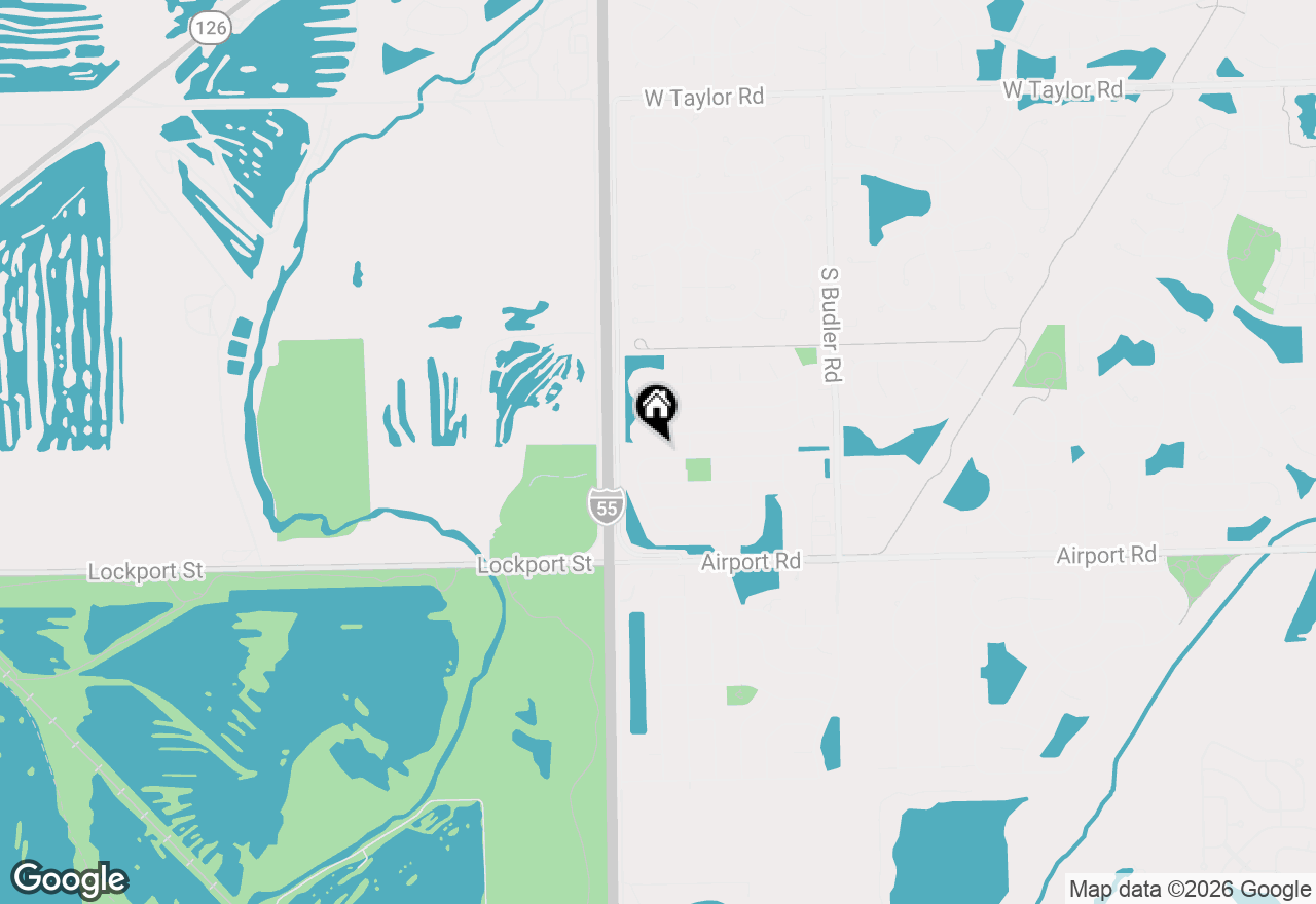 Map of 2070 Whitmore Drive, Romeoville, IL 60446