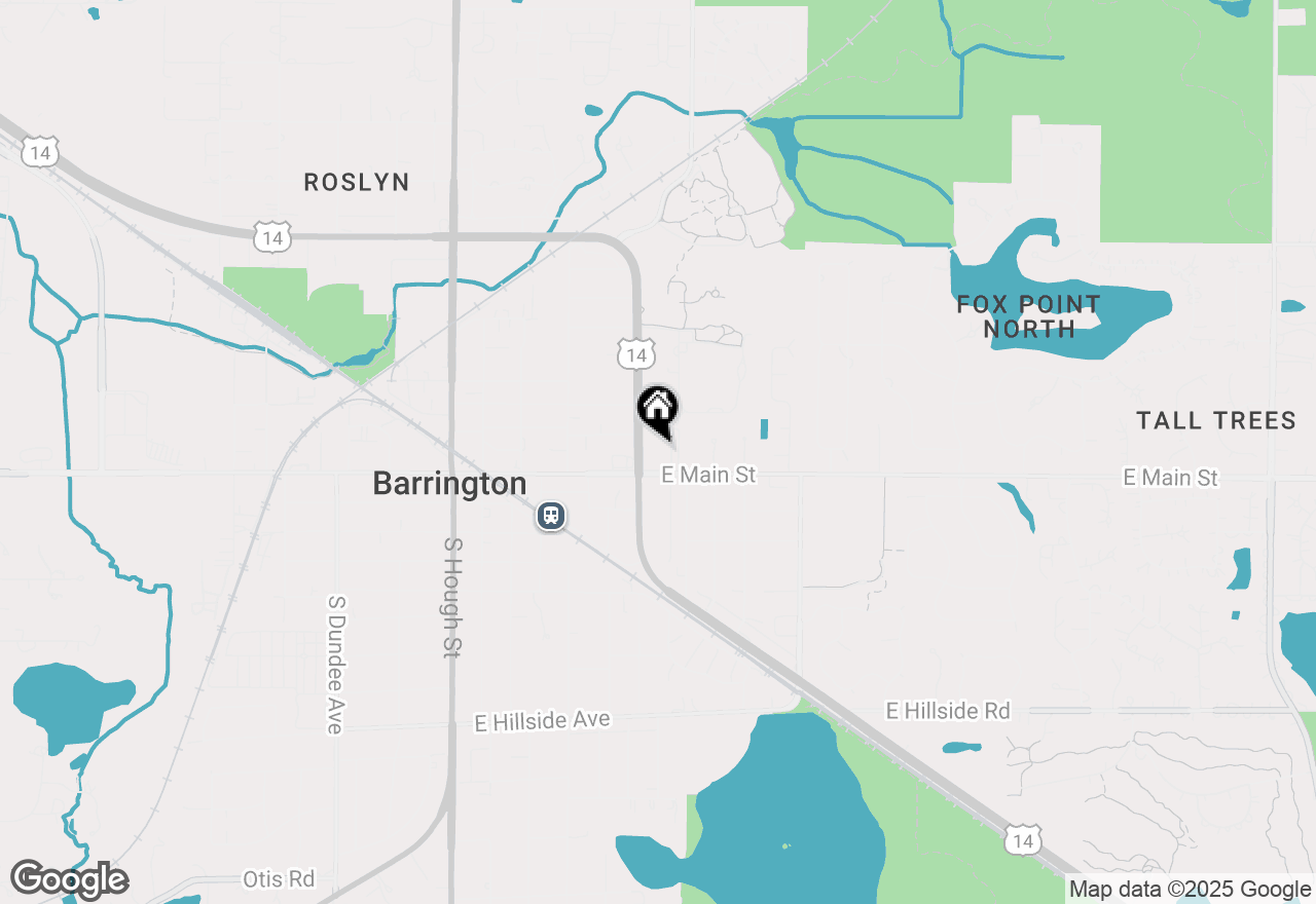 Map of 540 E Main Street, Barrington, IL 60010