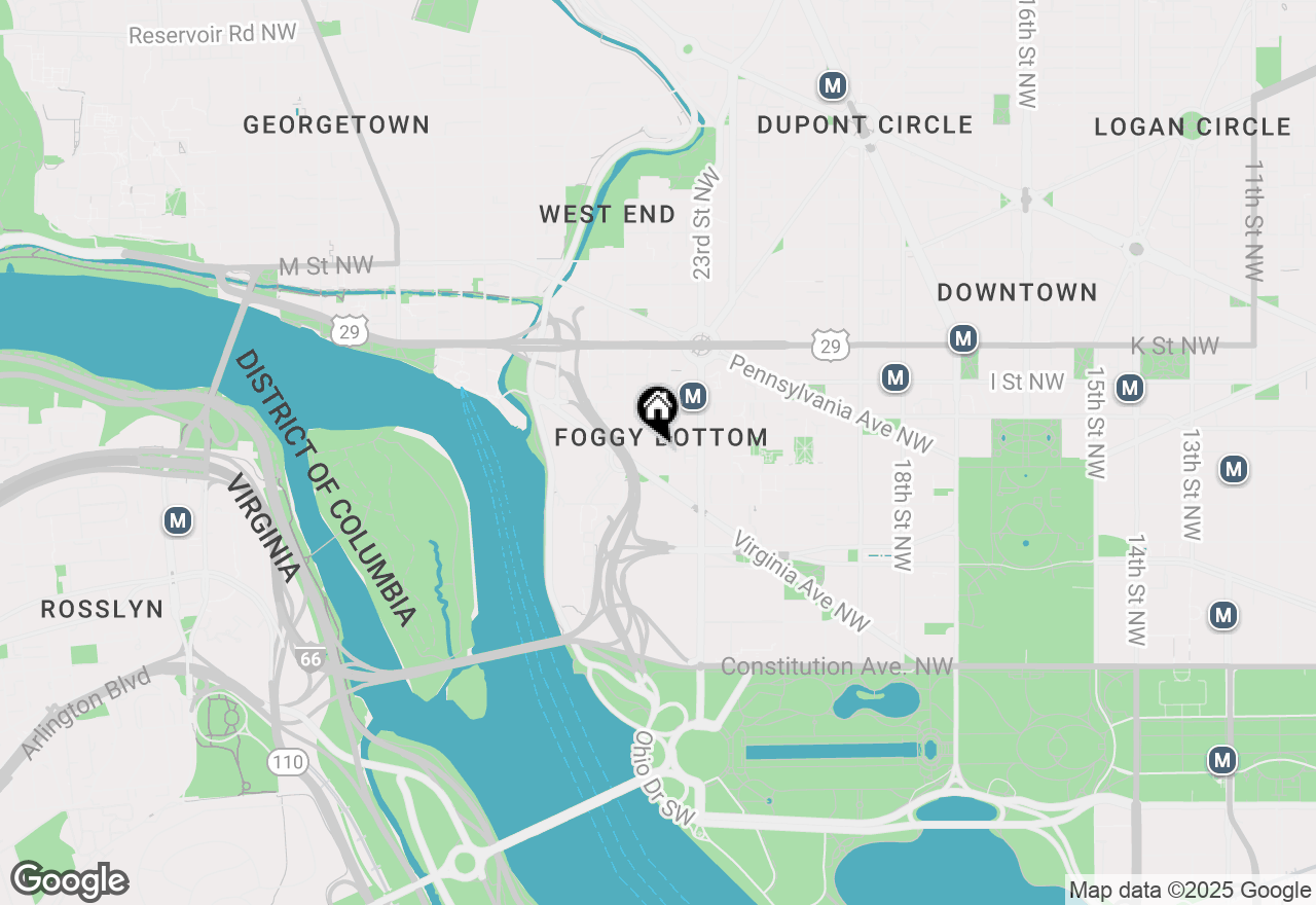 Map of 730 24th Street Nw #906/907, Washington, DC 20037