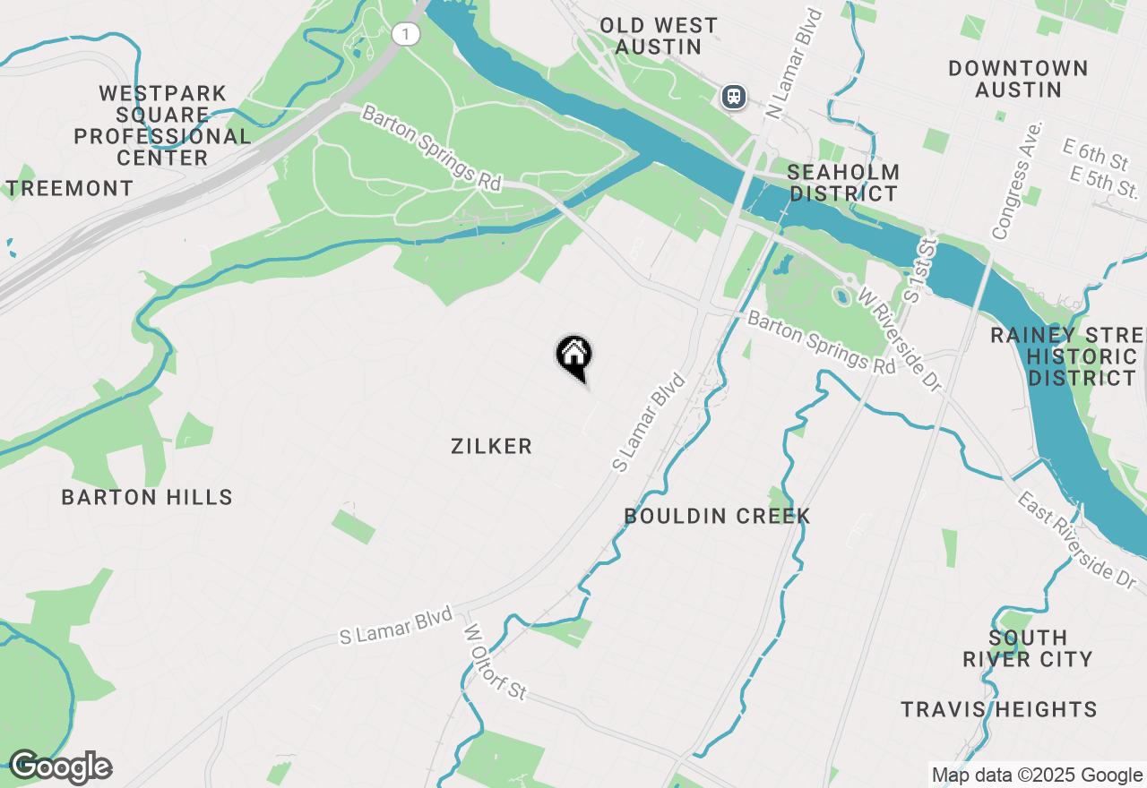 Map of 1003 Kinney Ave, Austin, TX 78704