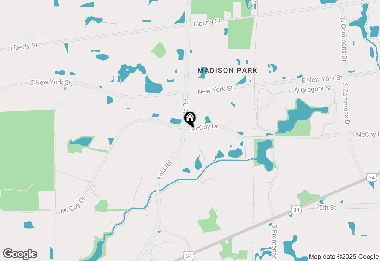 Map of 3070 Anton Circle #3070, Aurora, IL 60504