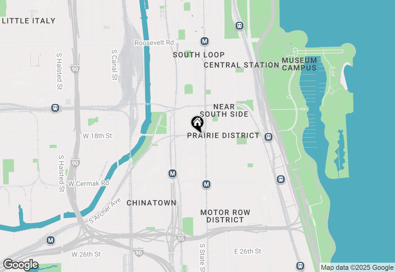 Map of 1802 S State Street #109, Chicago, IL 60616