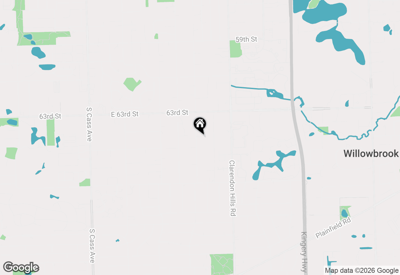 Map of 6421 Bentley Avenue, Willowbrook, IL 60527
