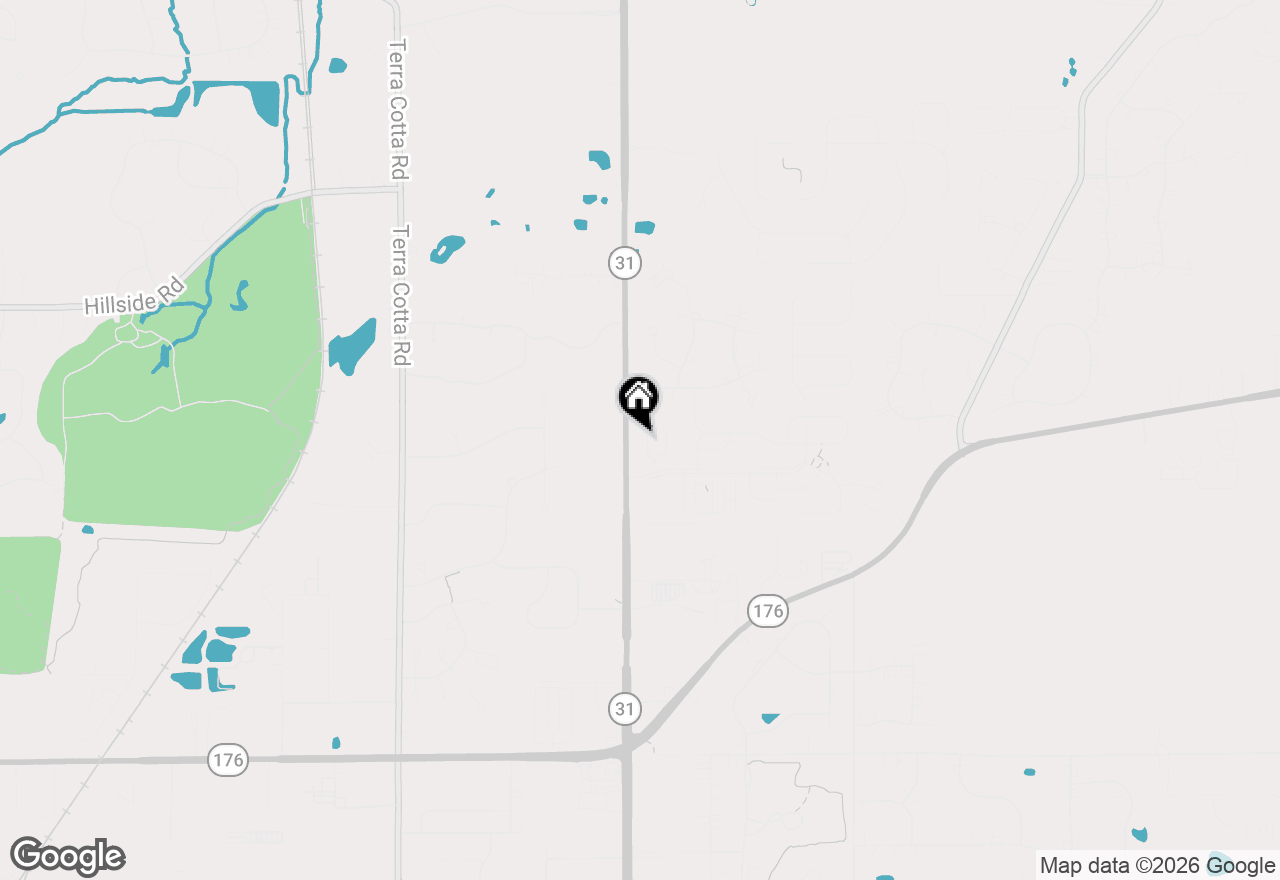 Map of 622 Cassia Court, Crystal Lake, IL 60012