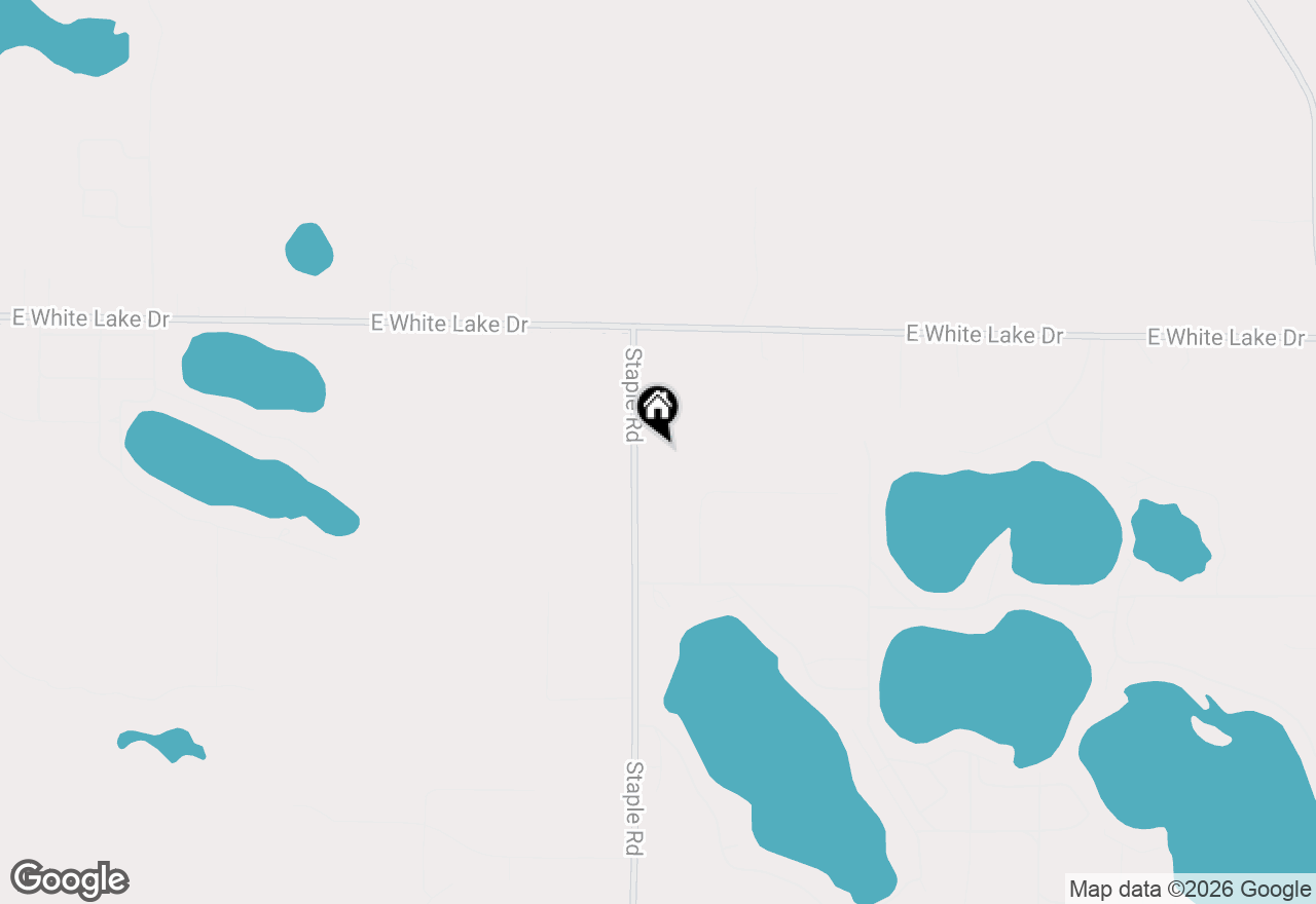 Map of 6810 Staple Road, Twin Lake, MI 49457