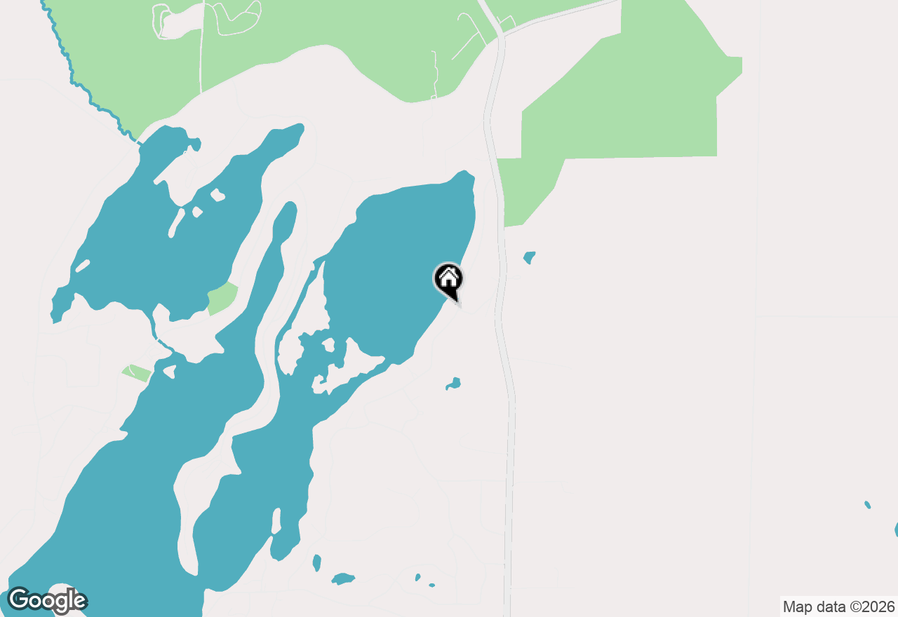 Map of N7709 E Lakeshore Dr, Whitewater, WI 53190