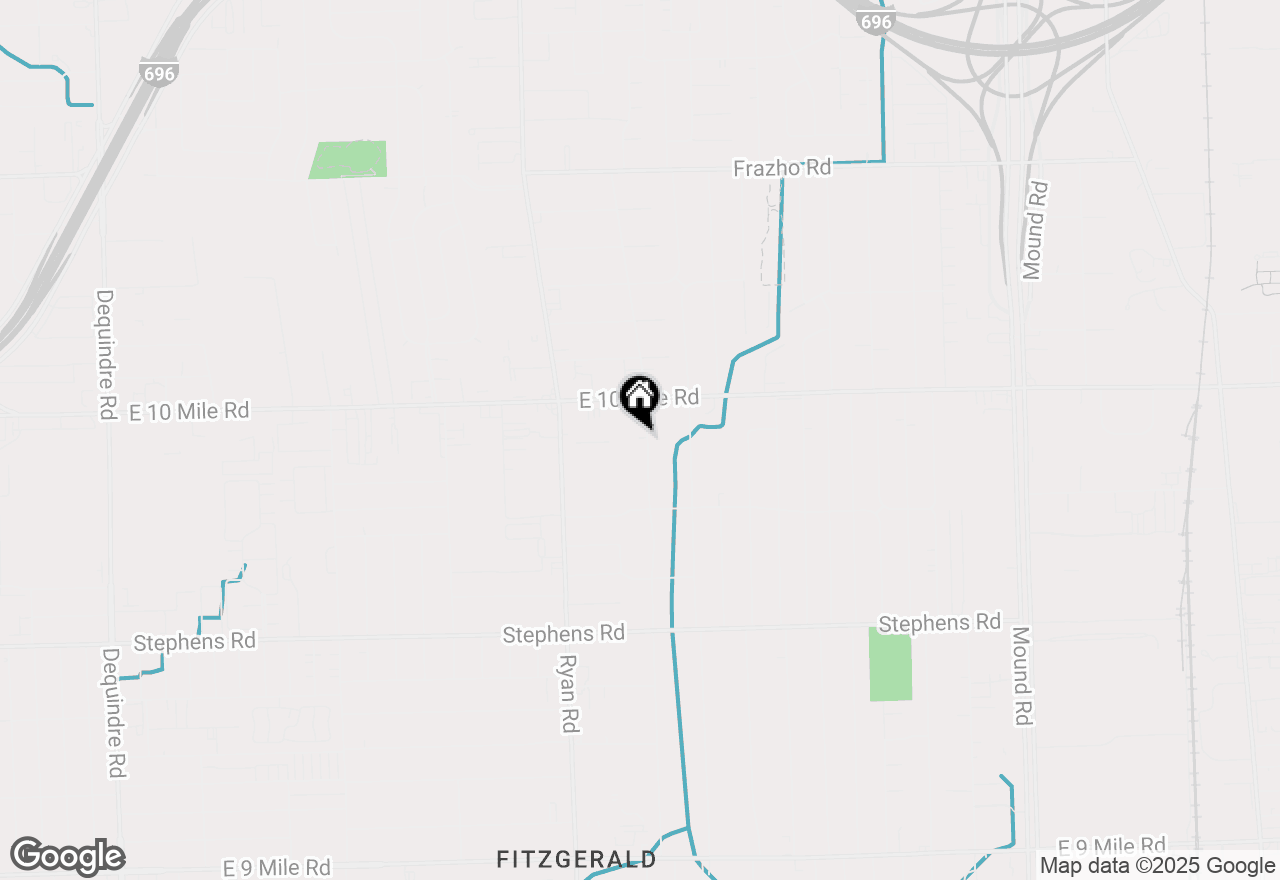 Map of 24795 Eureka Avenue, Warren, MI 48091