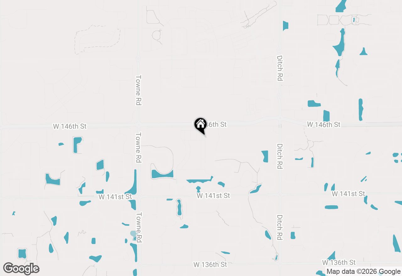 Map of 14518 Brecon Lane, Carmel, IN 46074