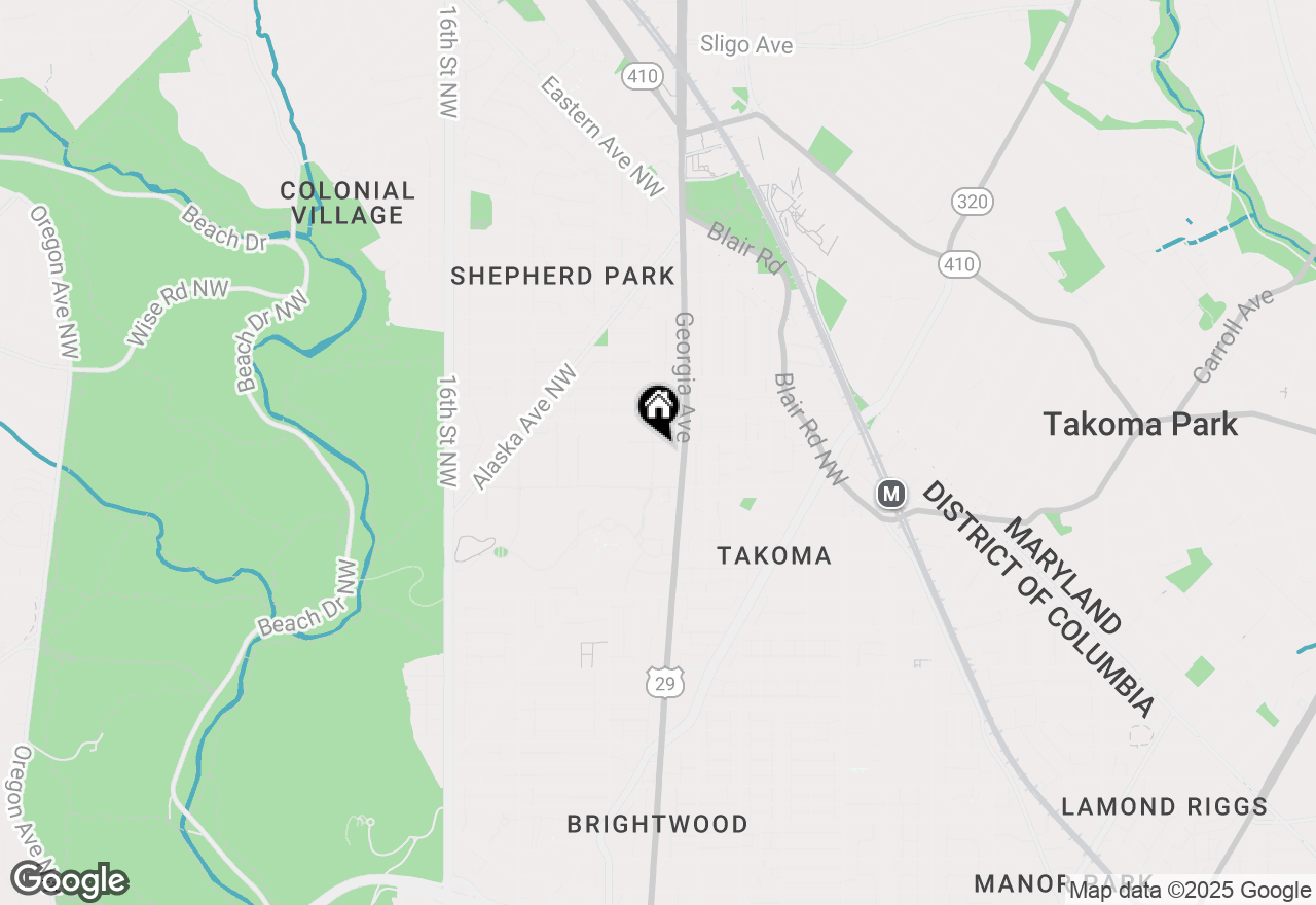 Map of 7175 12th Street Nw #314, Washington, DC 20011