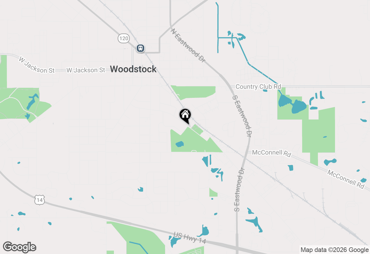 Map of 554 Fremont Street, Woodstock, IL 60098