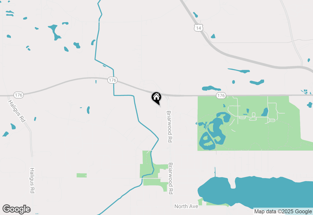 Map of 5703 Hickory Lane, Crystal Lake, IL 60014