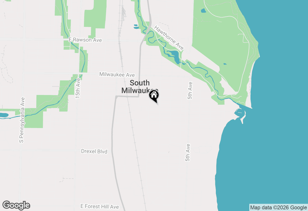 Map of 817 Montana Ave, South Milwaukee, WI 53172