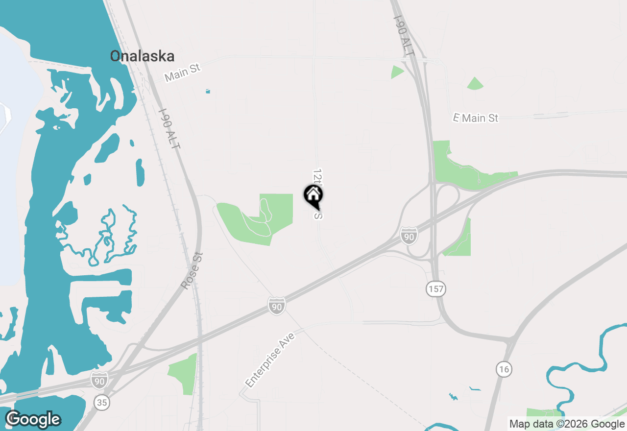 Map of 916 12th Ave S, Onalaska, WI 54650