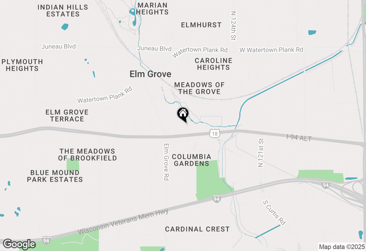 Map of 12990 W Bluemound Rd #204, Elm Grove, WI 53122