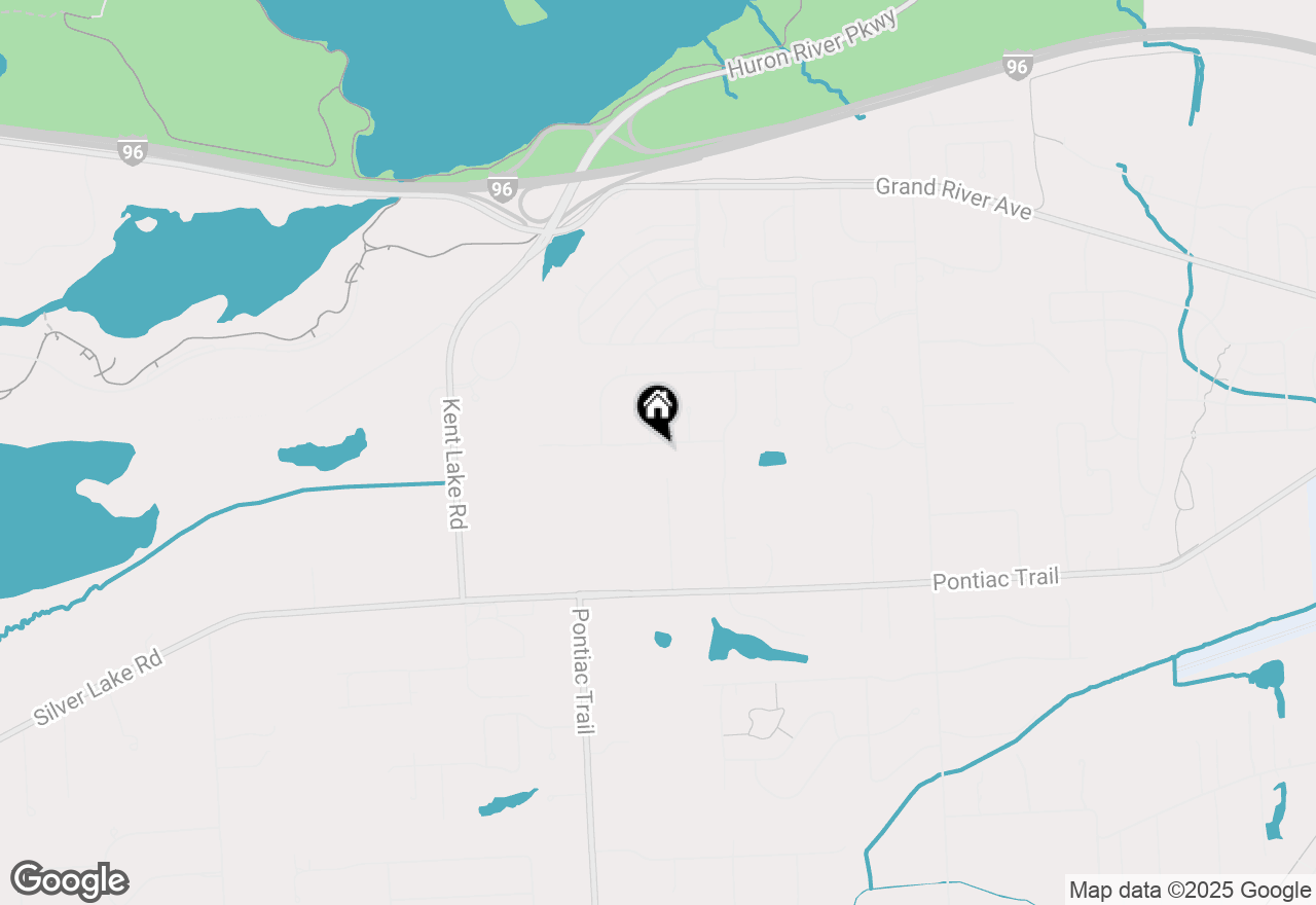 Map of 60513 Town Square Street, New Hudson, MI 48165