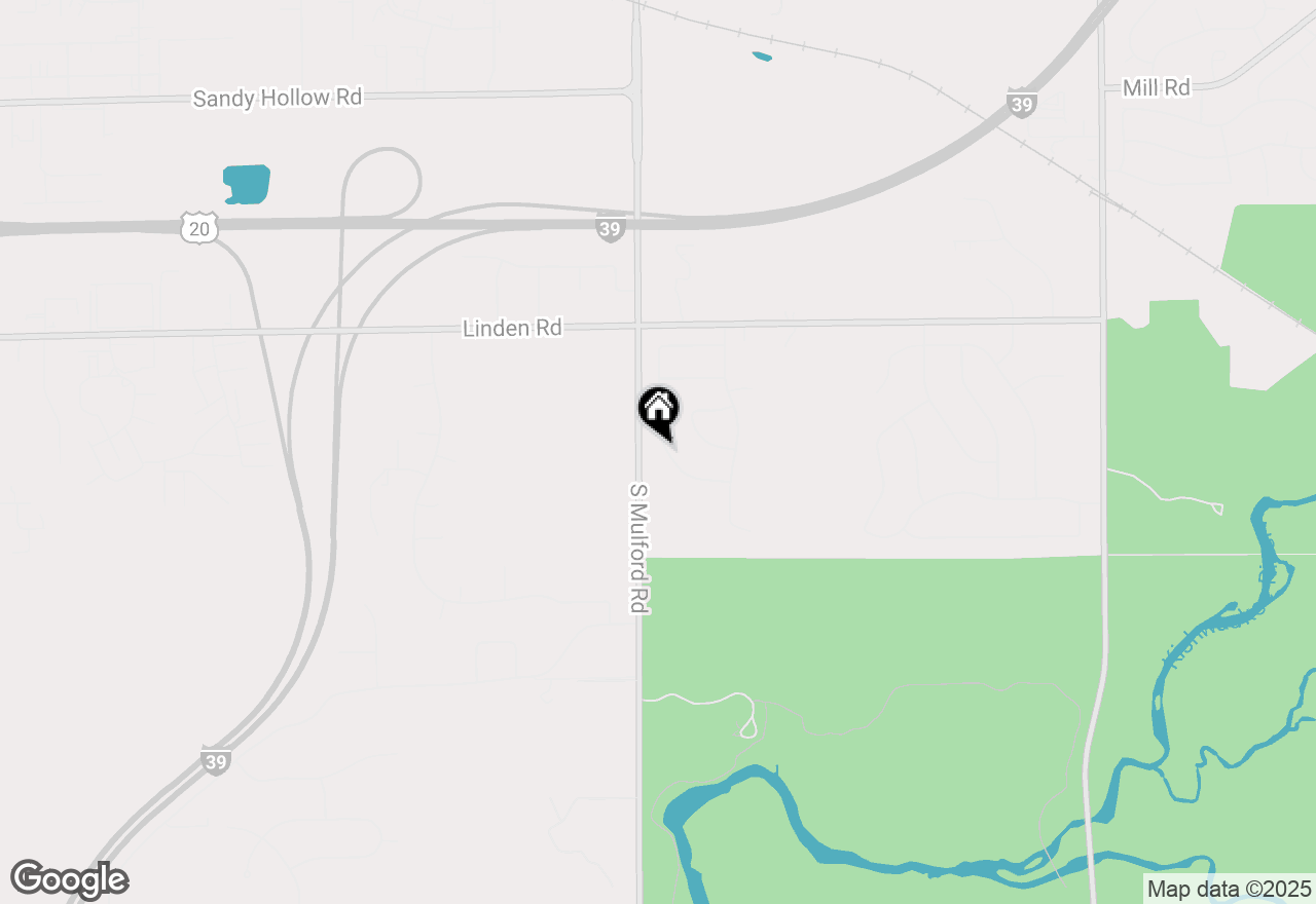 Map of 4747 Treeview Terrace, Rockford, IL 61109