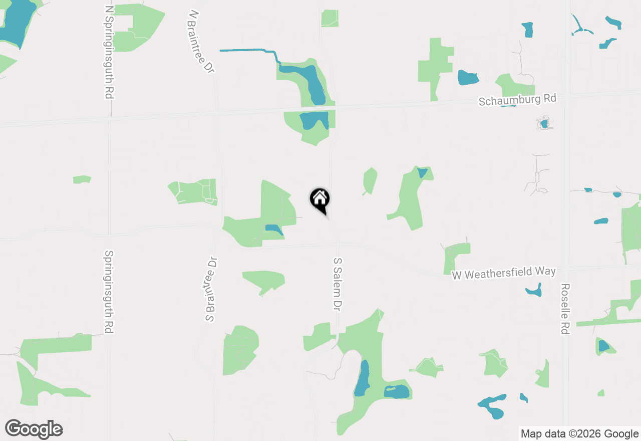 Map of 823 Georgean Lane, Schaumburg, IL 60193