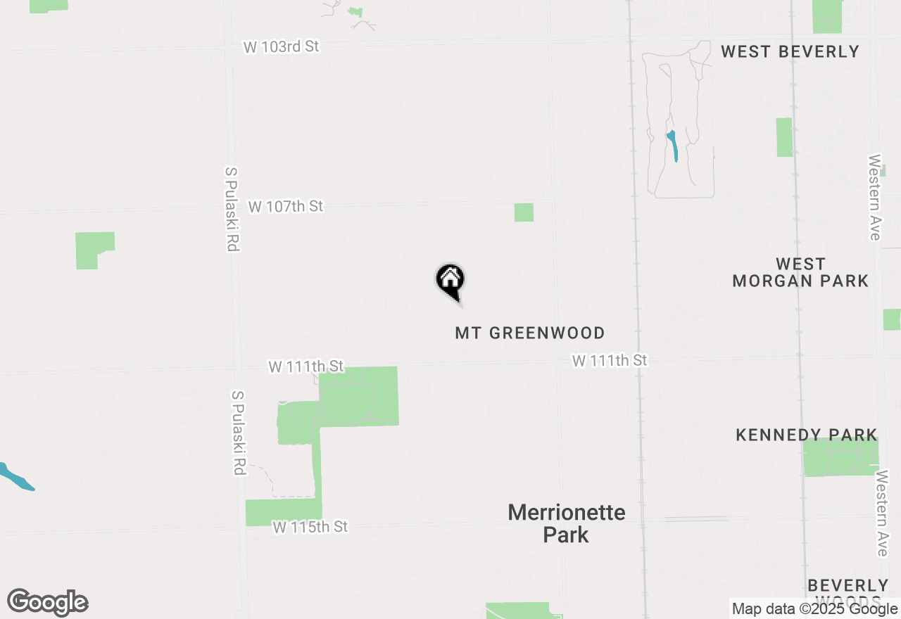 Map of 10940 S Trumbull Avenue, Chicago, IL 60655