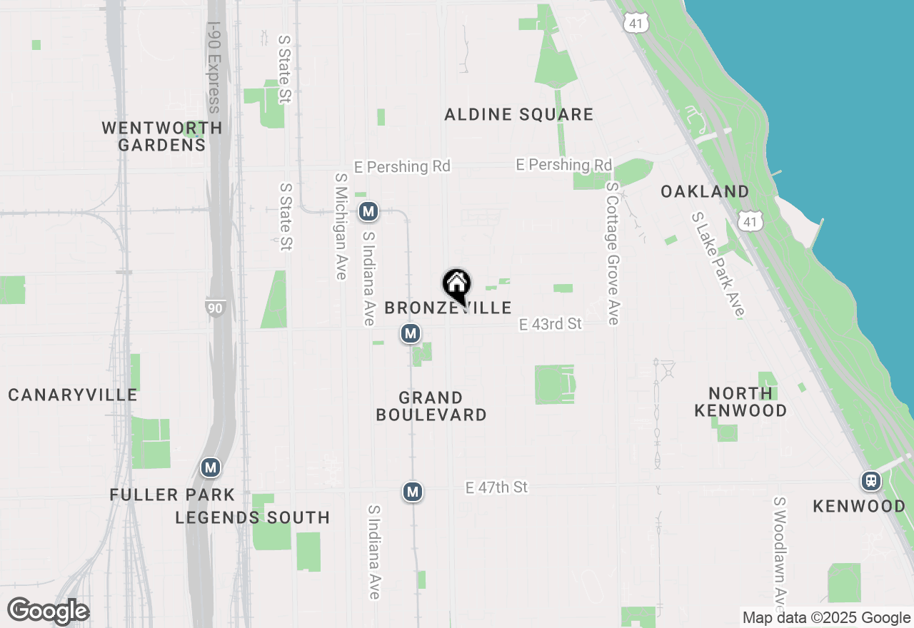 Map of 4243 S King Drive, Chicago, IL 60615