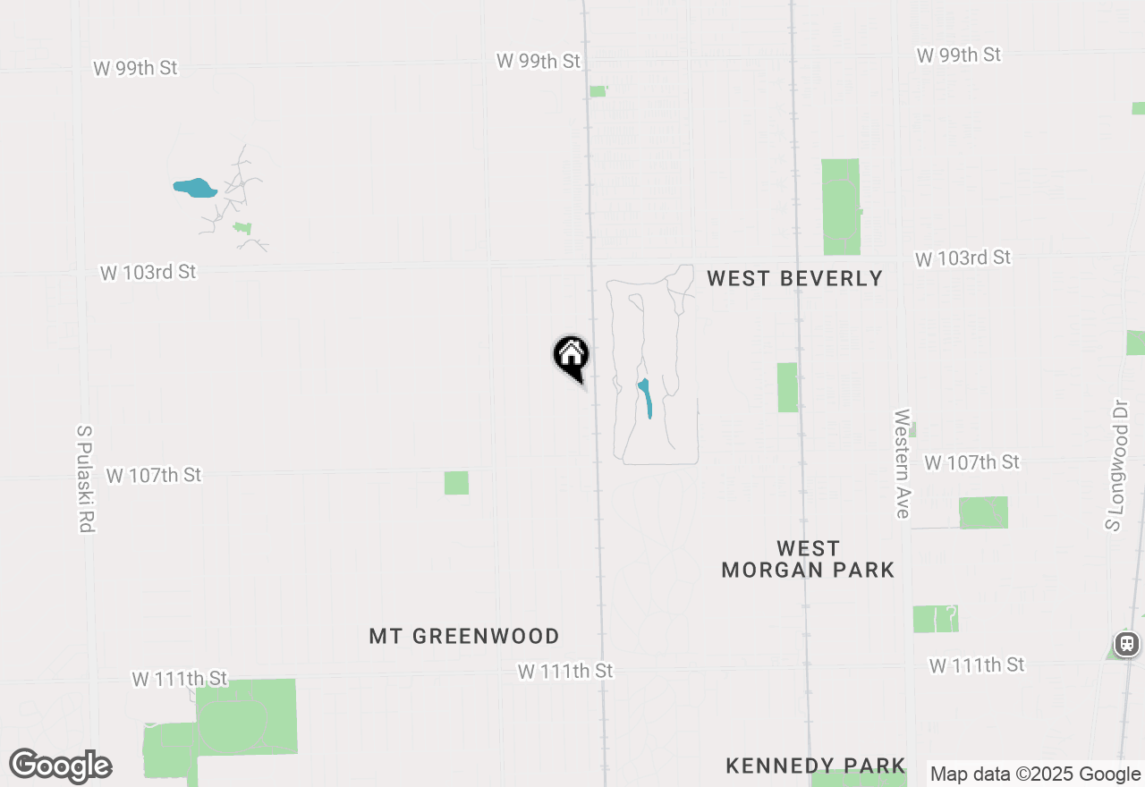Map of 10533 S Whipple Street, Chicago, IL 60655