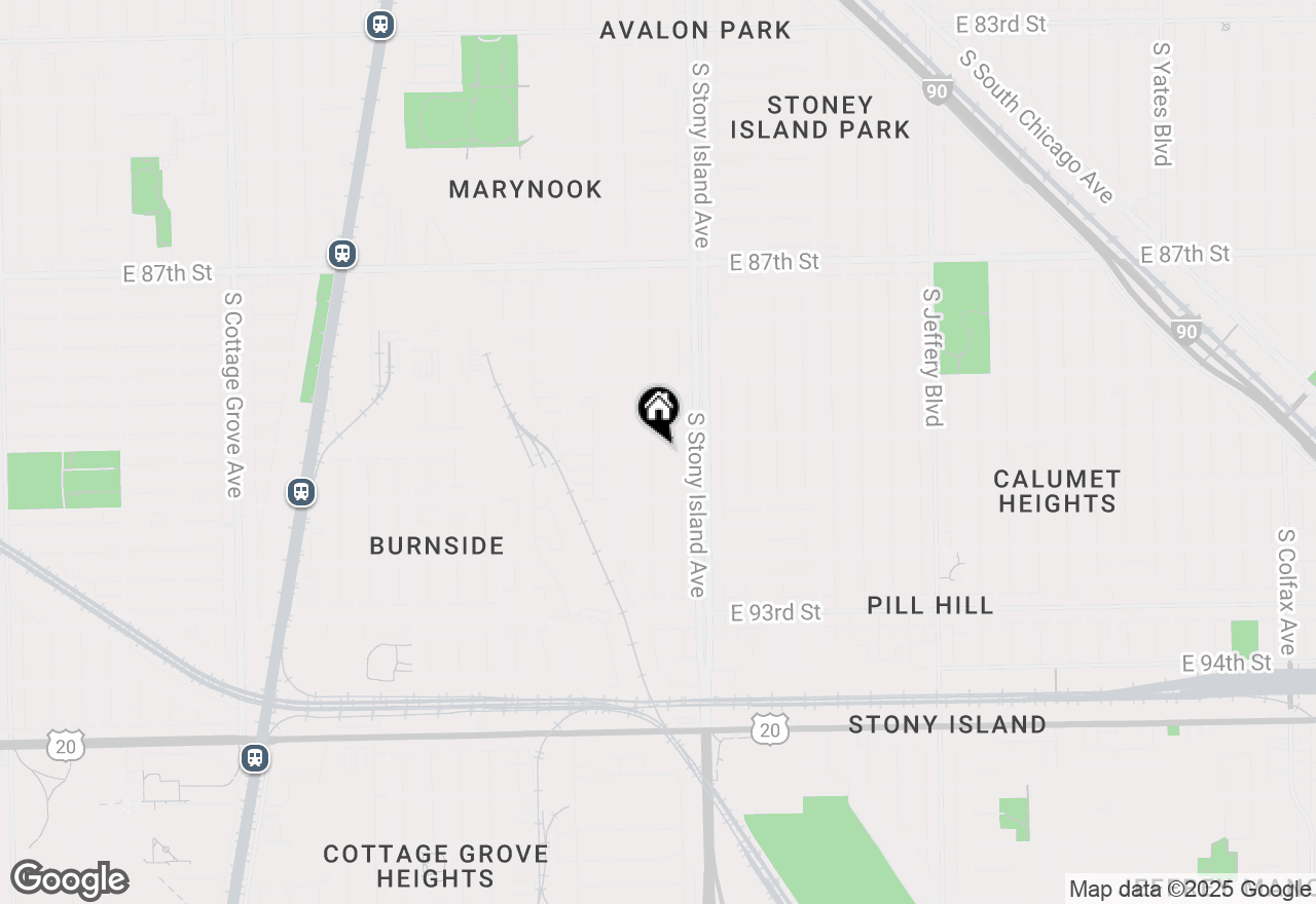 Map of 9012 S Harper Avenue, Chicago, IL 60619