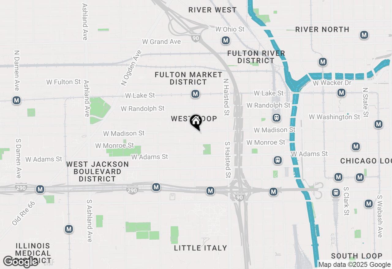 Map of 949 W Madison Street #406, Chicago, IL 60607