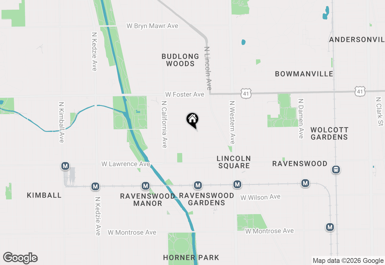 Map of 4937 N Talman Avenue #1, Chicago, IL 60625