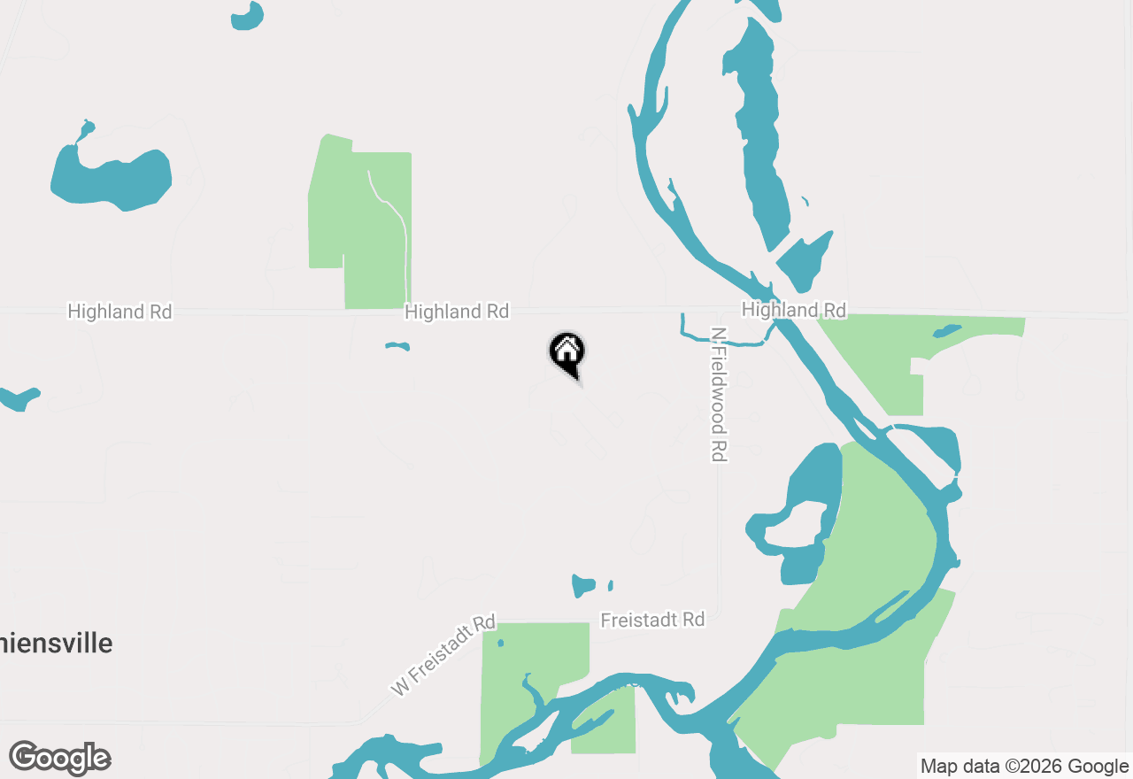 Map of 3220 W Chateau Ct, Mequon, WI 53092