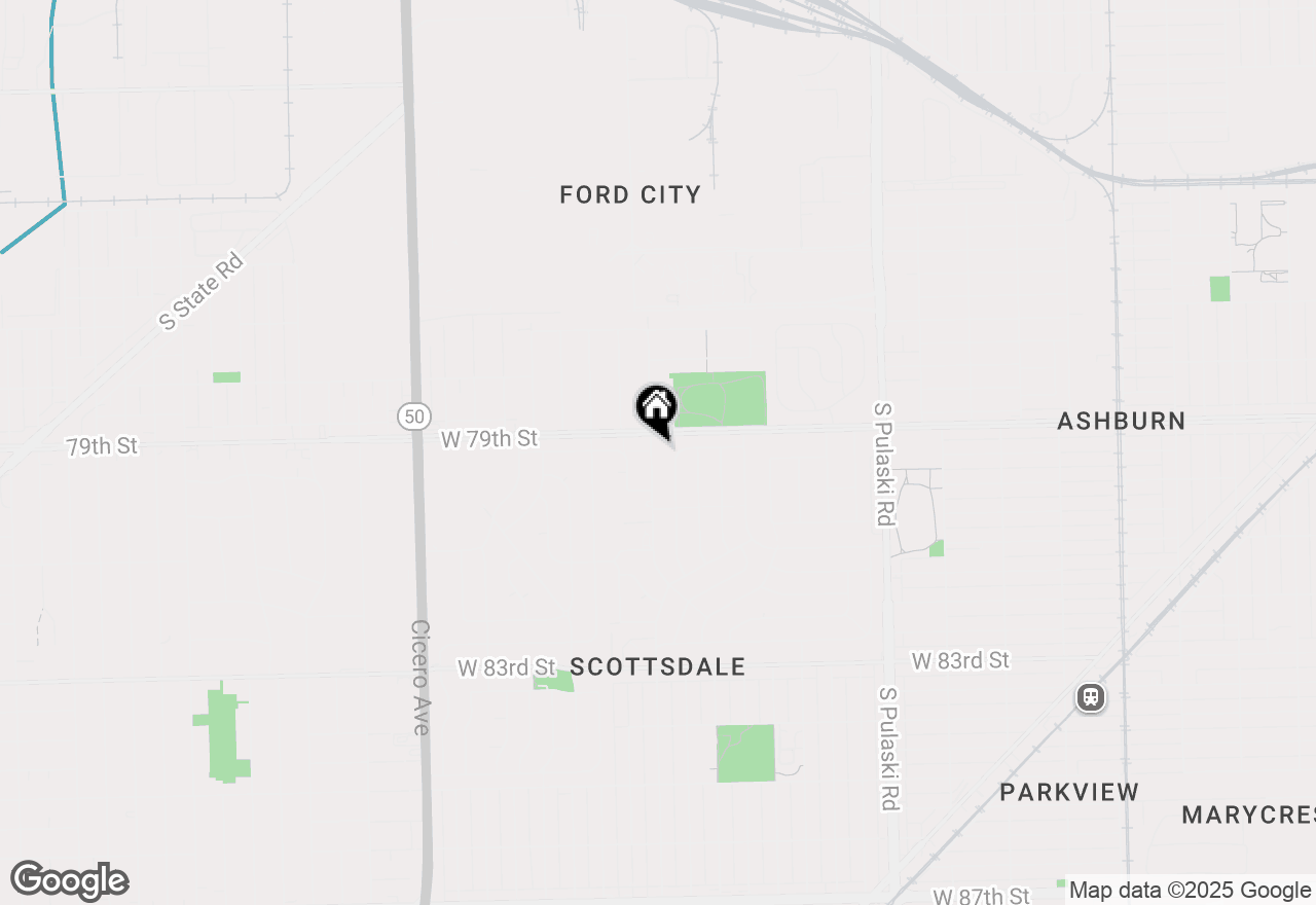 Map of 7917 S Kostner Avenue, Chicago, IL 60652