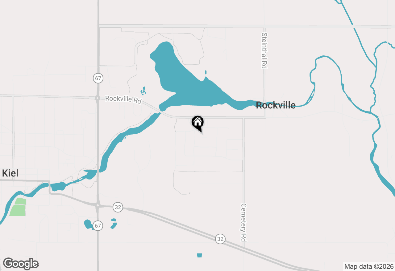 Map of 420 Fieldstone Ct, Kiel, WI 53042