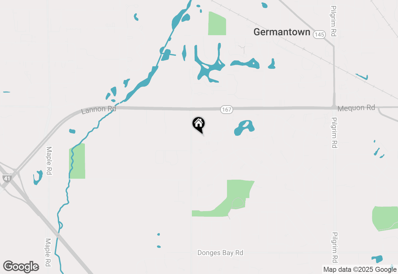 Map of N110W17158 Ashbury Ln #1-6, Germantown, WI 53022