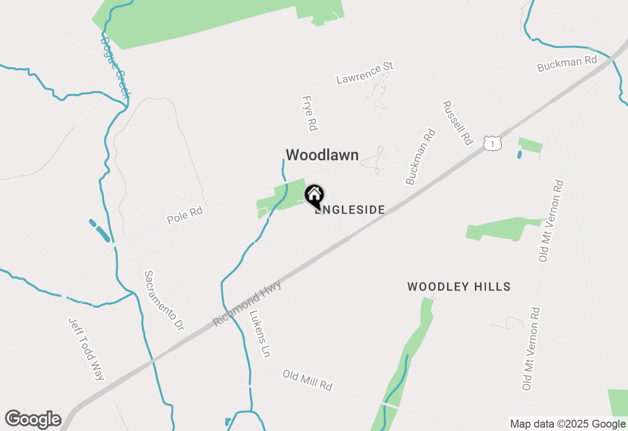 Map of 4714 Hanrahan Place, Alexandria, VA 22309
