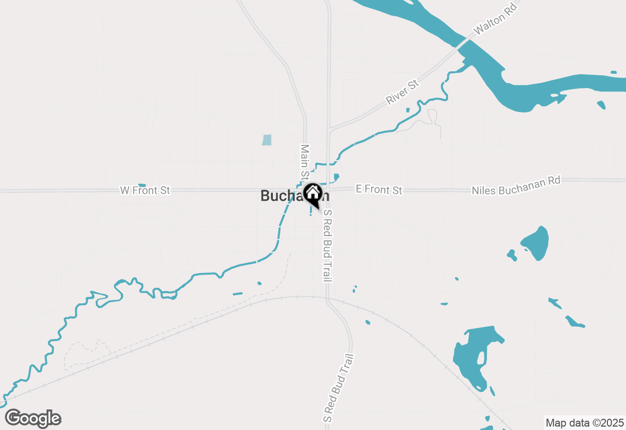 Map of 206 Days Avenue, Buchanan, MI 49107