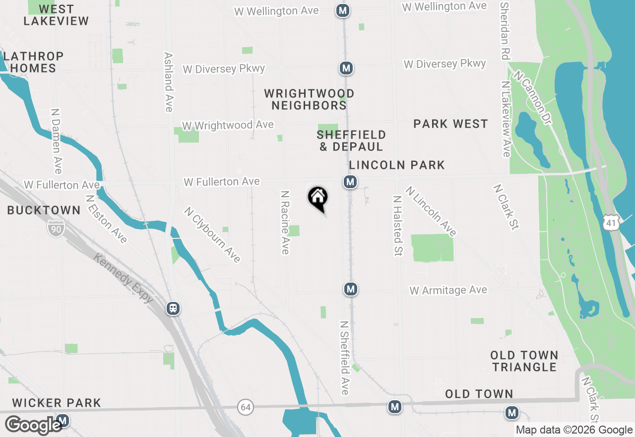 Map of 2237 N Seminary Avenue, Chicago, IL 60614