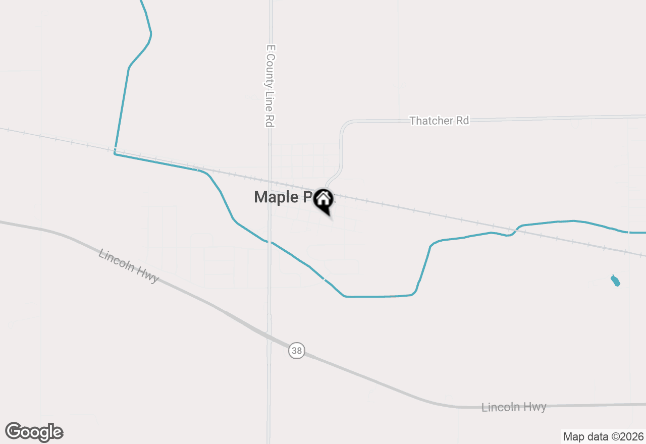 Map of 605 Willow Street, Maple Park, IL 60151