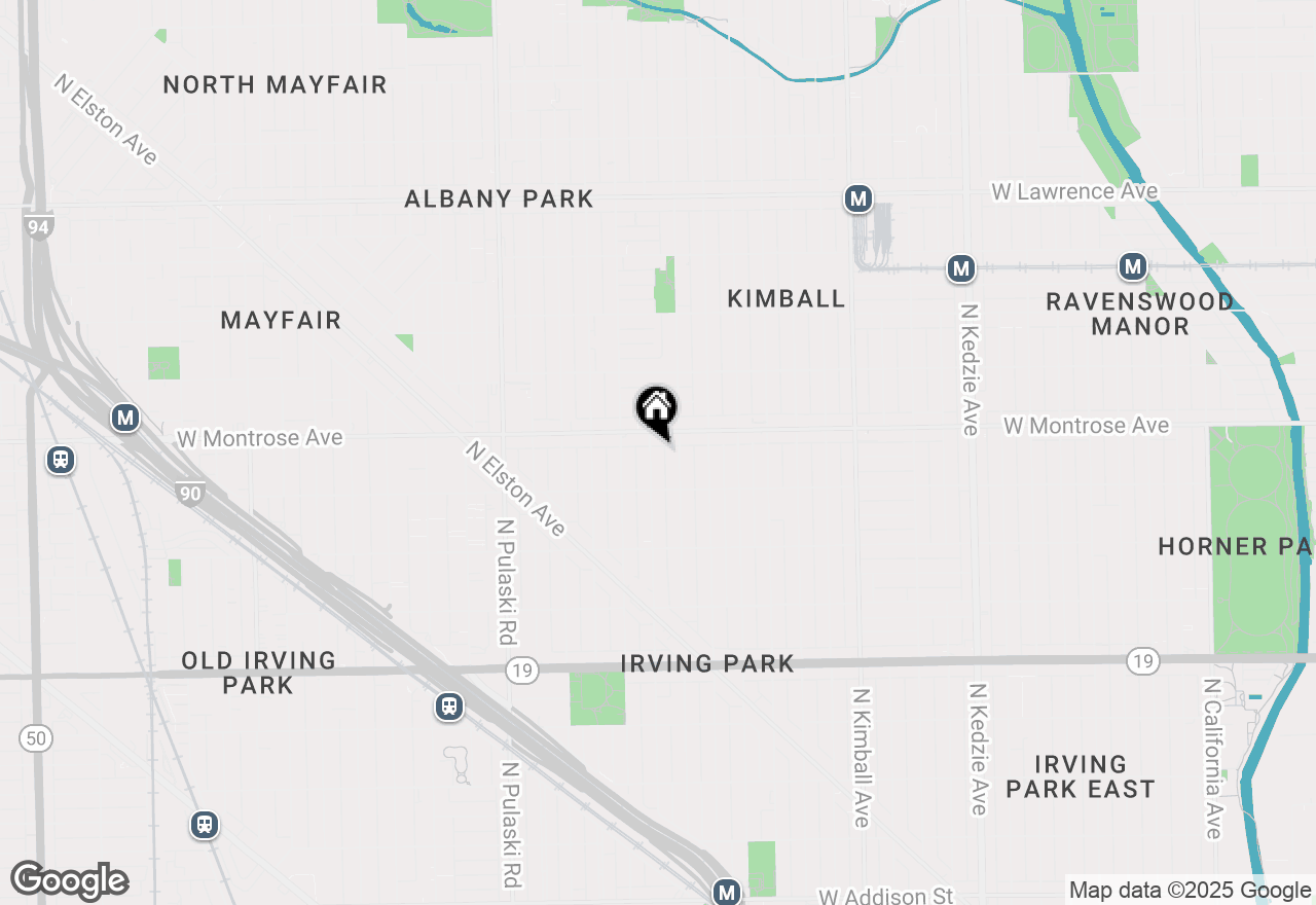 Map of 4339 N Ridgeway Avenue, Chicago, IL 60618