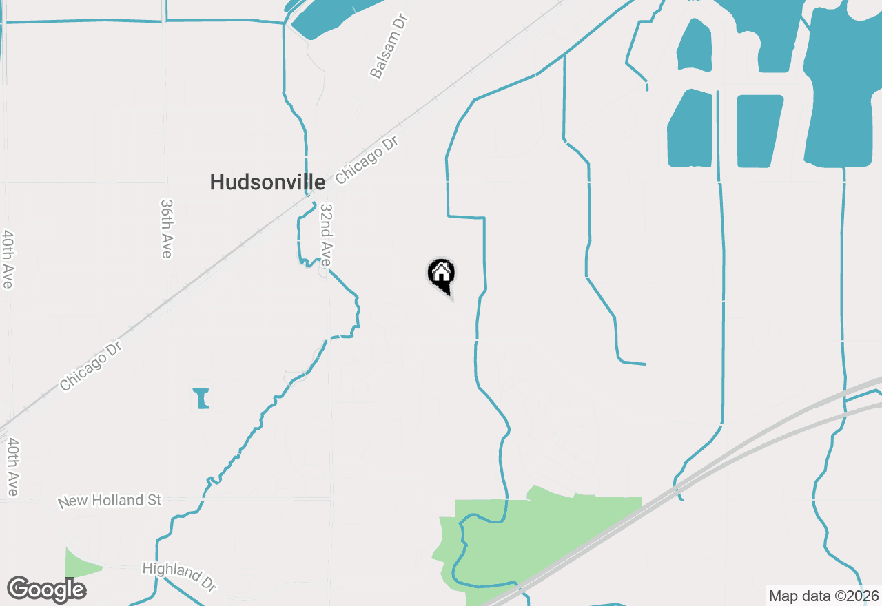 Map of 3011 Clearview Drive, Hudsonville, MI 49426