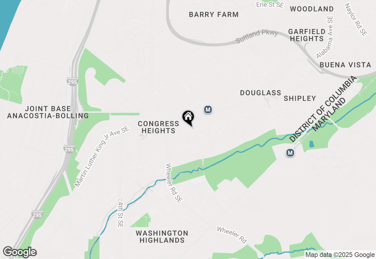 Map of 1112 Savannah Street Se #31, Washington, DC 20032