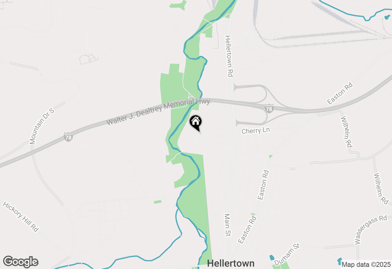 Map of 1514 Ravena Street #AA, Bethlehem, PA 18015