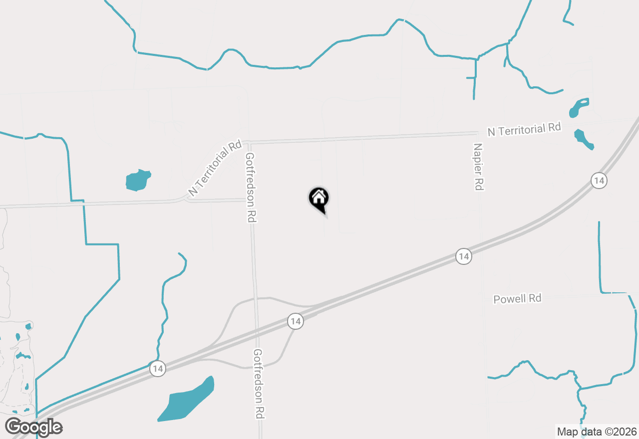 Map of 6223 Valleyfield Drive, Plymouth, MI 48170