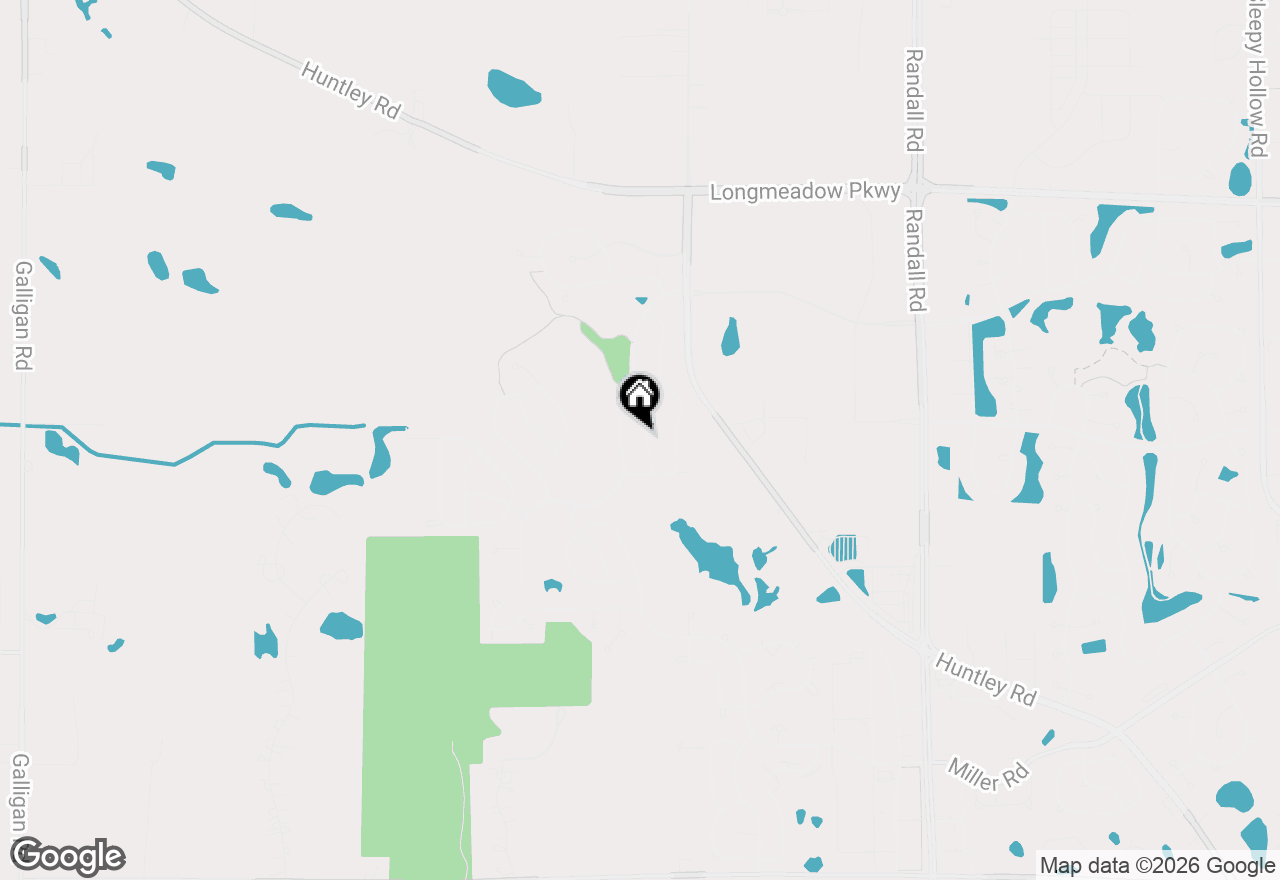 Map of 3111 Drury Lane, Carpentersville, IL 60110