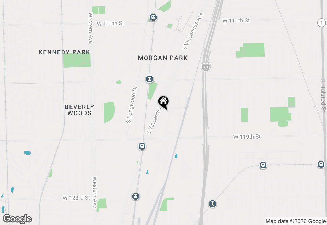 Map of 11720 S Watkins Avenue, Chicago, IL 60643
