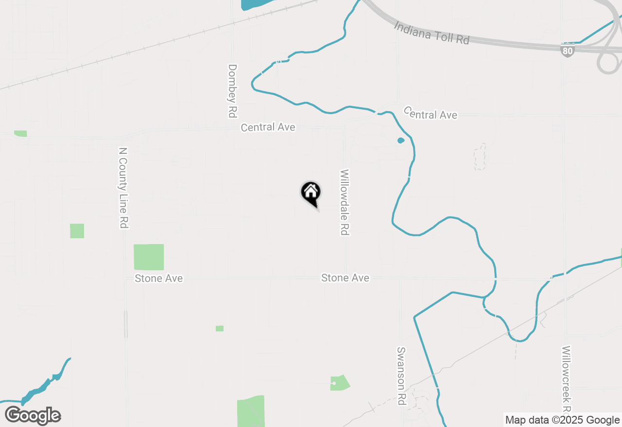 Map of 2853 Belmont Street, Portage, IN 46368