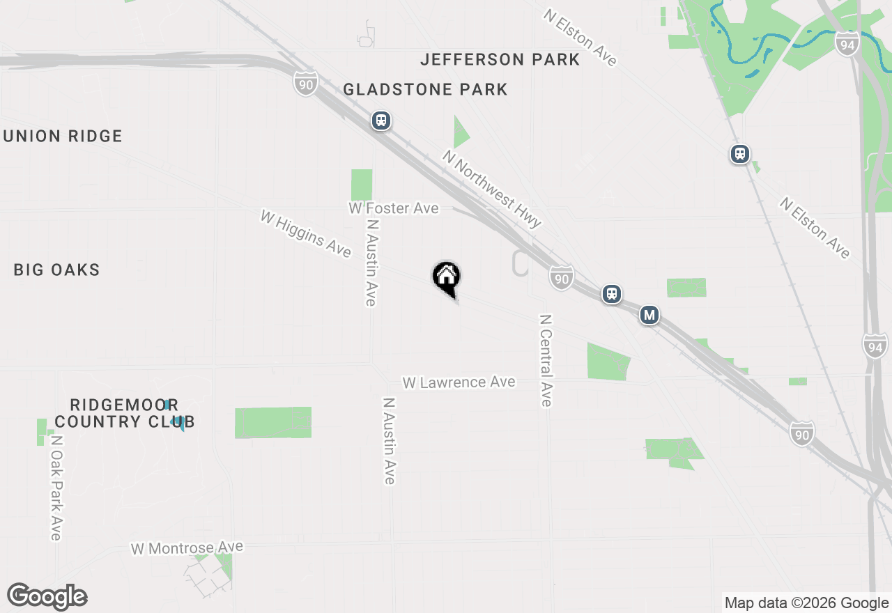 Map of 4956 N Menard Avenue, Chicago, IL 60630