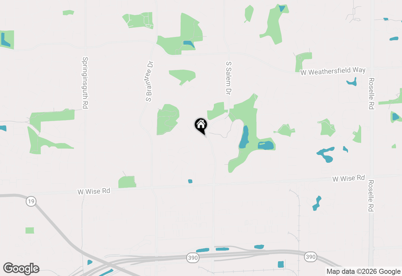 Map of 951 Chelsea Lane, Schaumburg, IL 60193