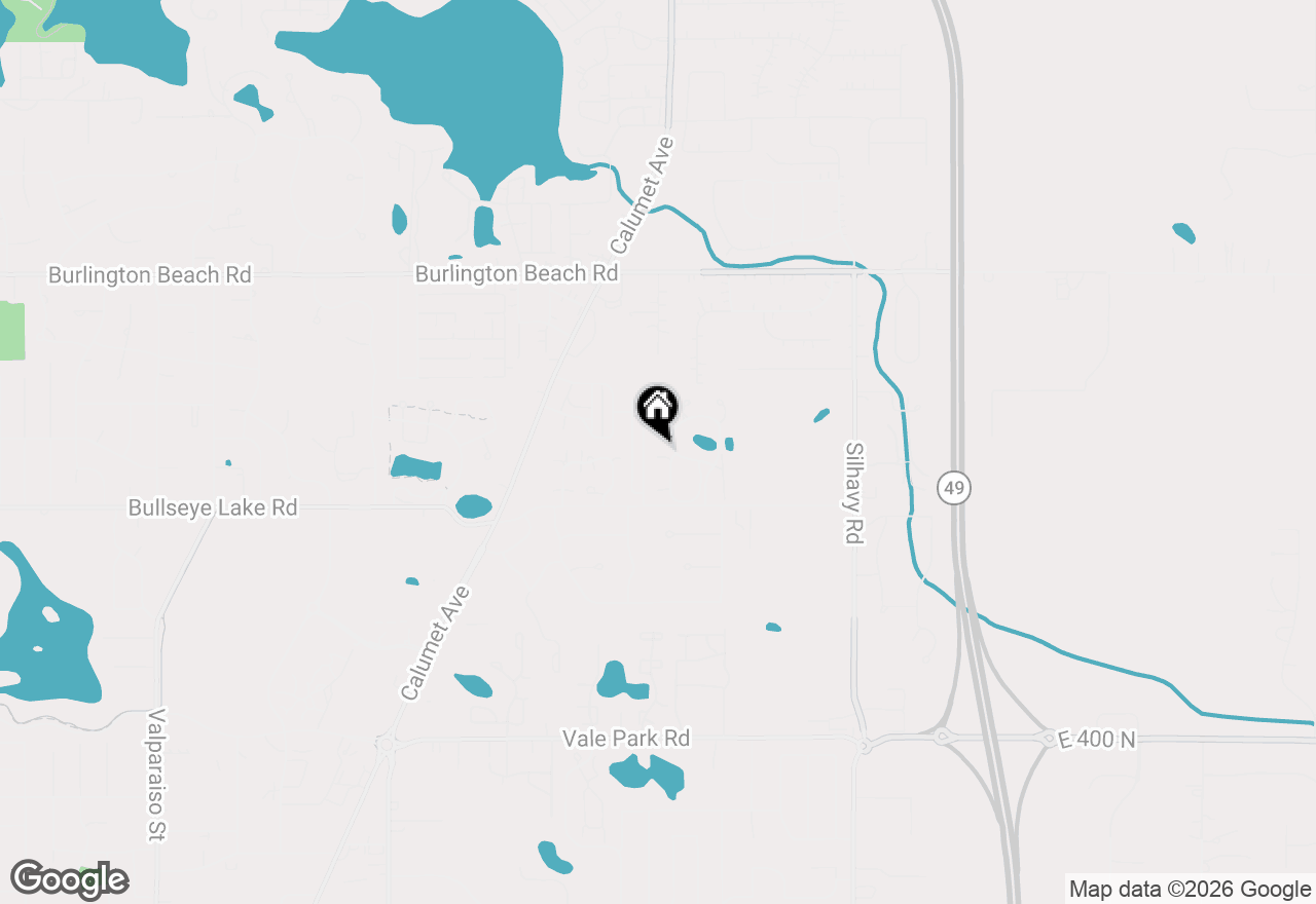 Map of 3502 Bob White Circle, Valparaiso, IN 46383